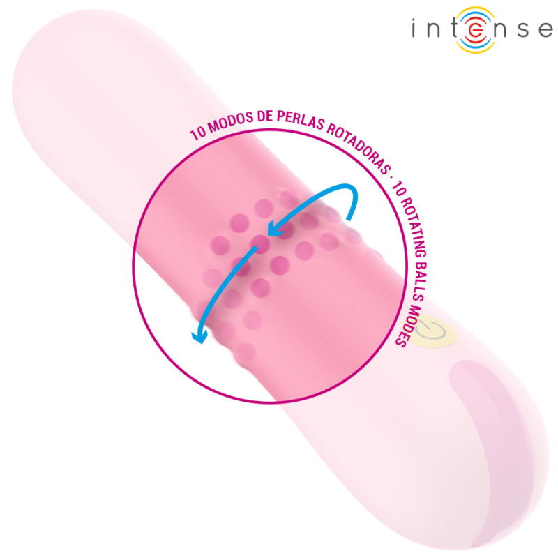 Barbara Vibrador con Perlas Giratorias