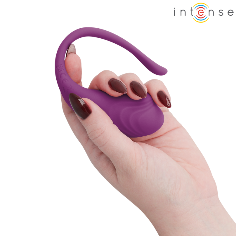 Olivia Huevo Vibrador con Control Remoto Morado