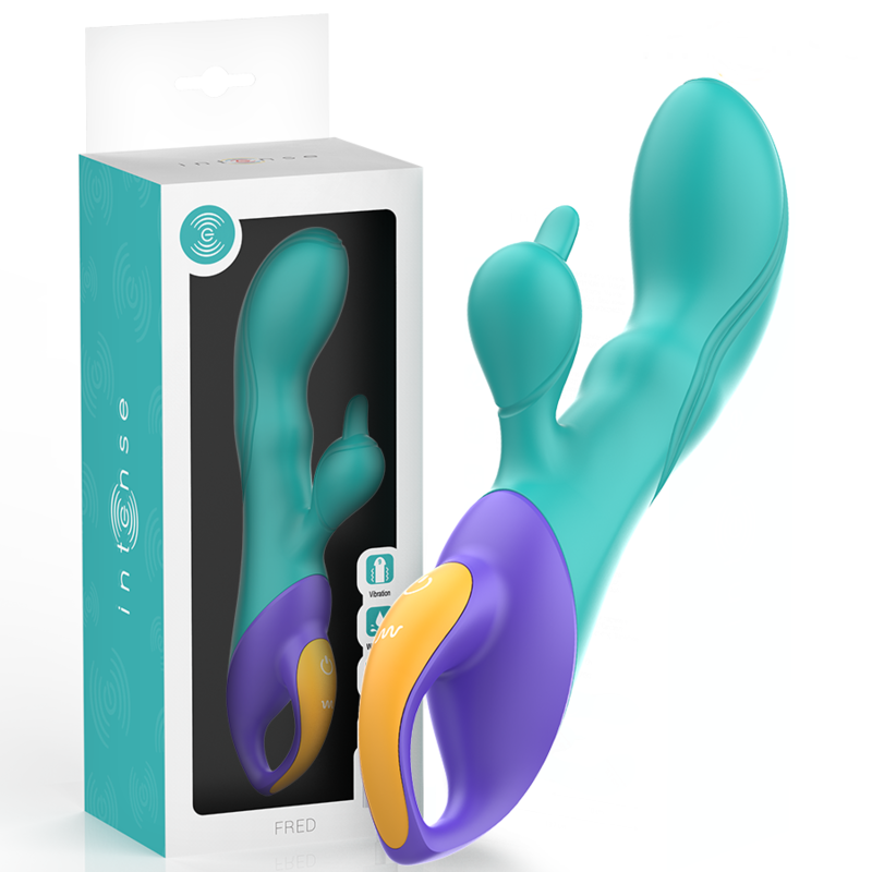Fred Vibrador Rabbit Azul