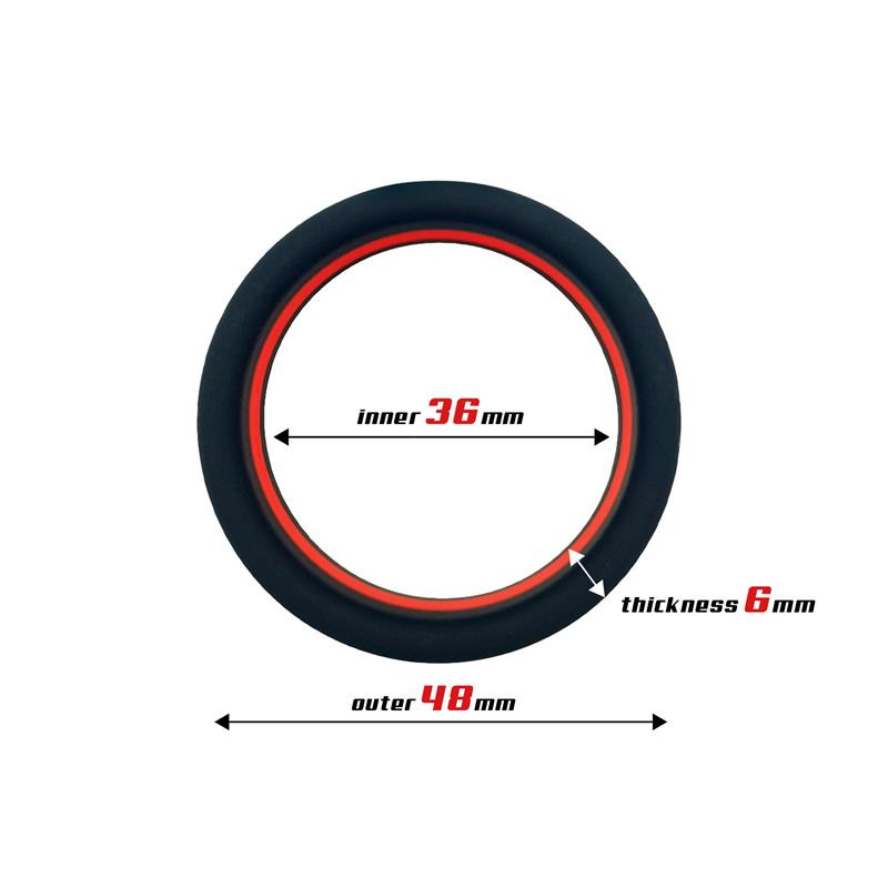 Anillo para el Pene Rojo y Negro