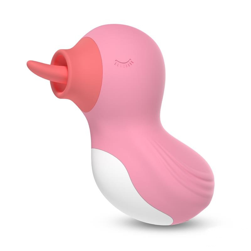 Quacky Masajeador con Lengua Licking