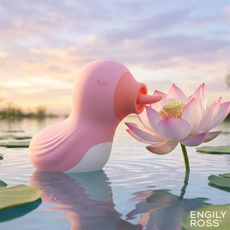 Quacky Masajeador con Lengua Licking