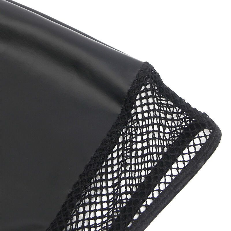 Vestido Cuello Halter con Transparencias Negro