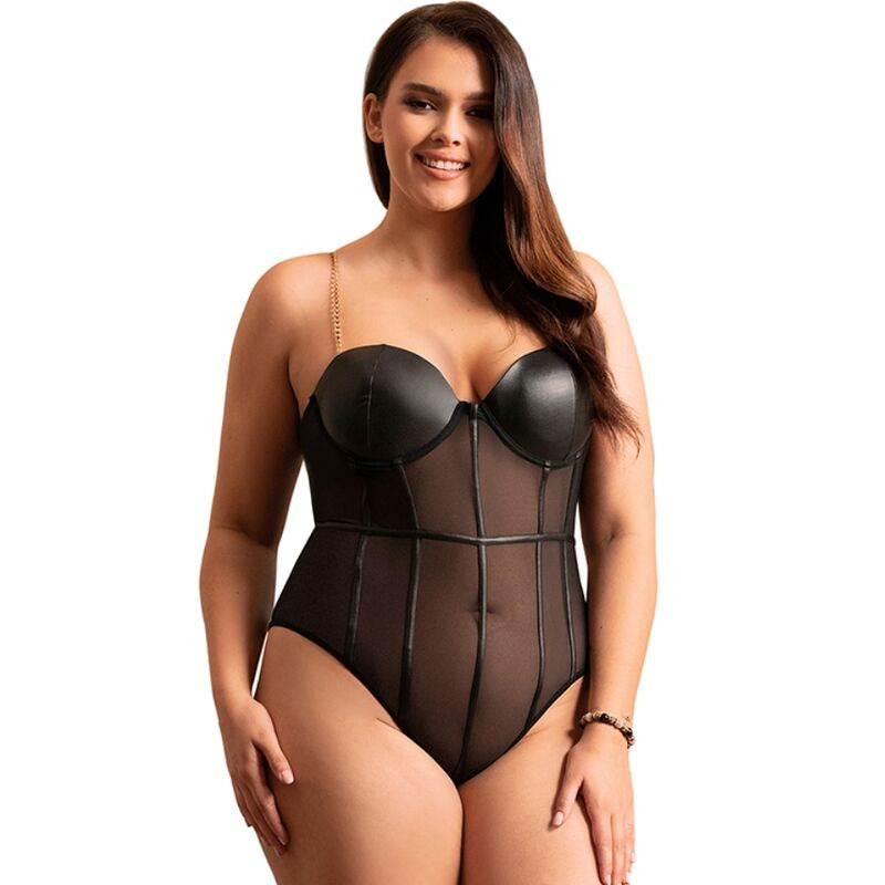 Body Tirantas Cadena Negro