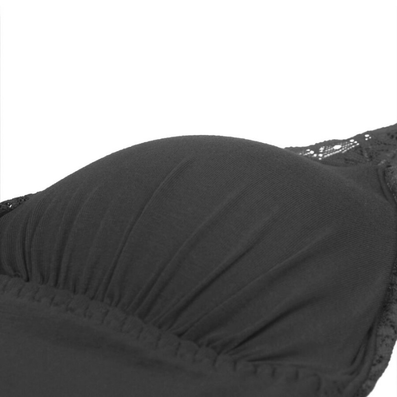 Teddy Encaje Floral Negro