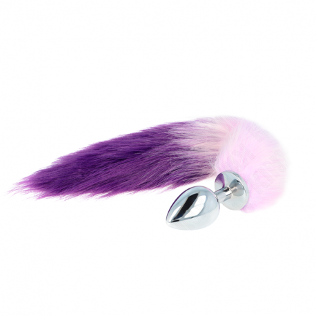 Plug Anal Talla L Cola Violeta