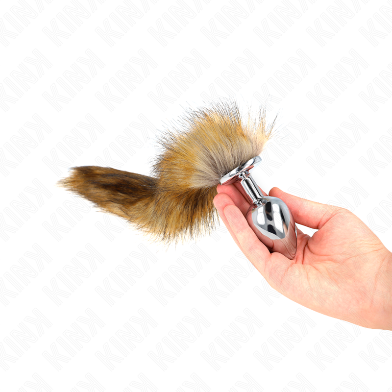 Plug Anal Talla L Cola Marrón