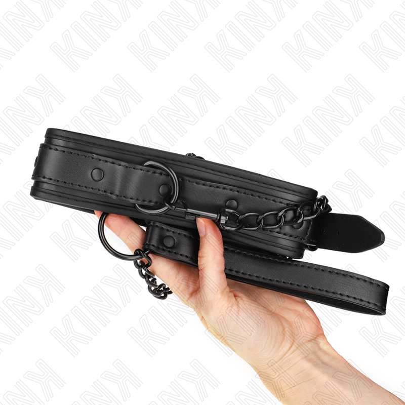 Collar con Correa Bondage Modelo 2 Negro