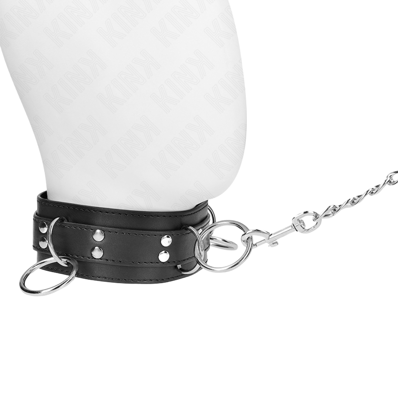 Collar con Correa Esclavitud 3 Anillos