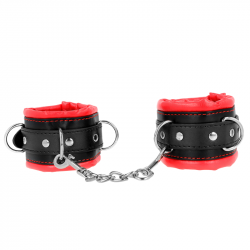 Muñequeras Heavy Forro Rojo