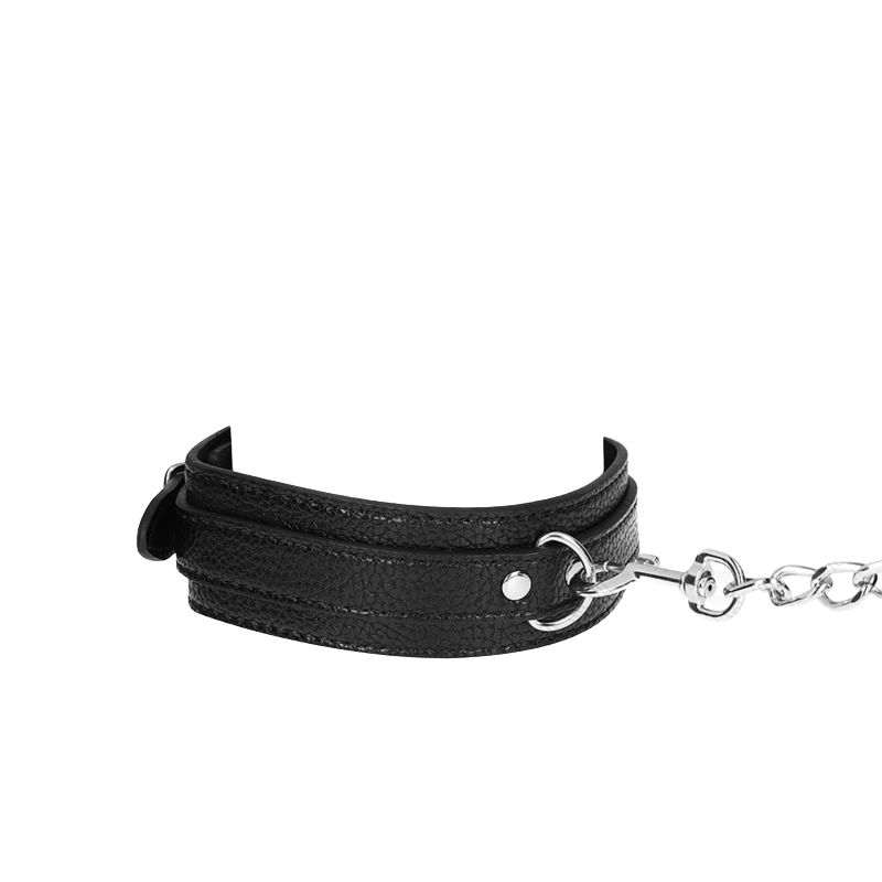 Collar con Correa Patrón de Serpiente