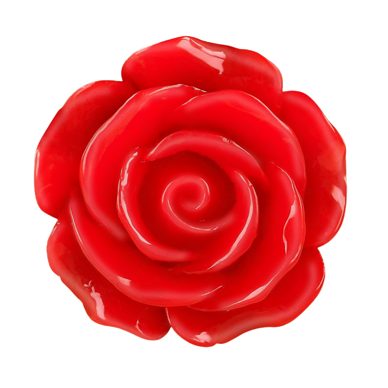 Plug Anal Oro Rosado Rosa Roja