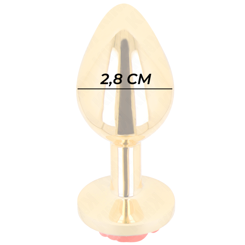 Plug Anal Rosa Dorada