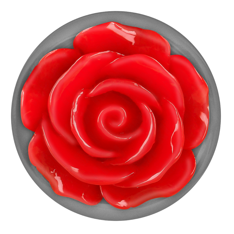 Plug Anal Rosa Roja Talla S