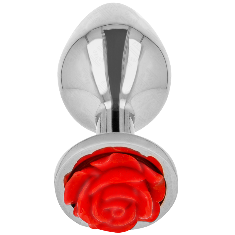 Plug Anal Rosa Roja Talla S