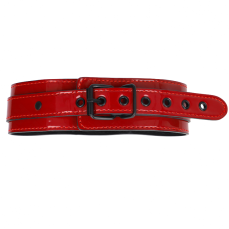 Collar Ajustable Rojo Vino