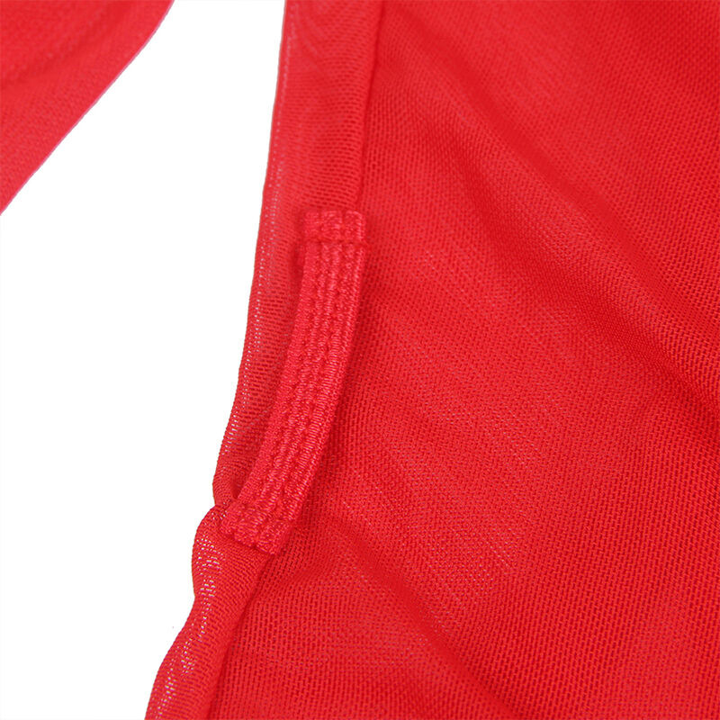 Bata Roja con Encaje