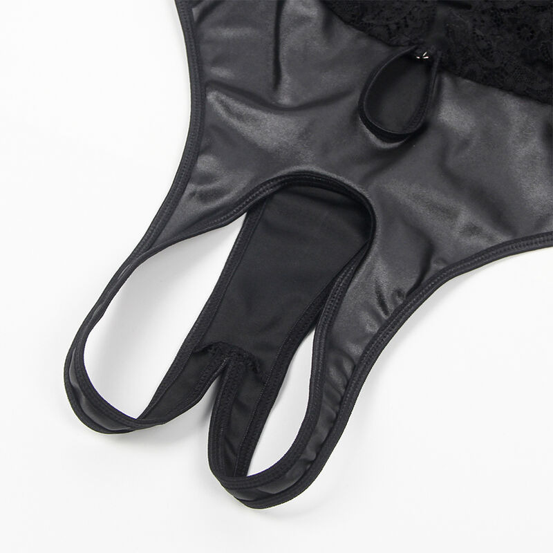 Body Sexy con Liguero Negro