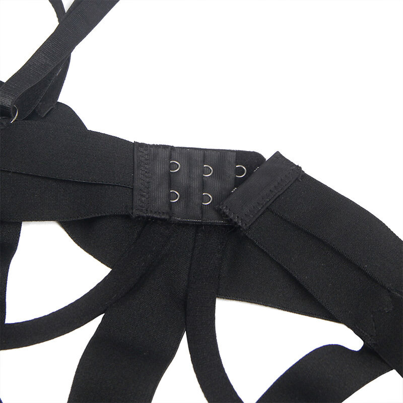 Body Sexy con Recortes Negro