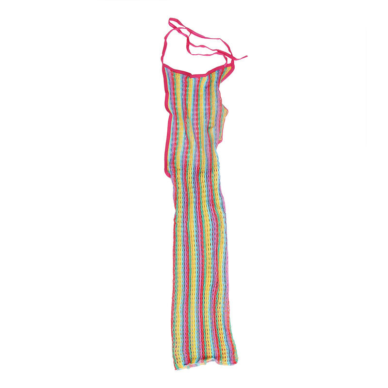 Vestido de Rejilla Arcoíris TU