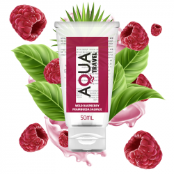Lubrifiant à Base d'Eau Saveur Framboise Sauvage 50 ml