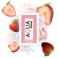 Lubricante Base Agua Sabor Fresa y Nata 6 ml