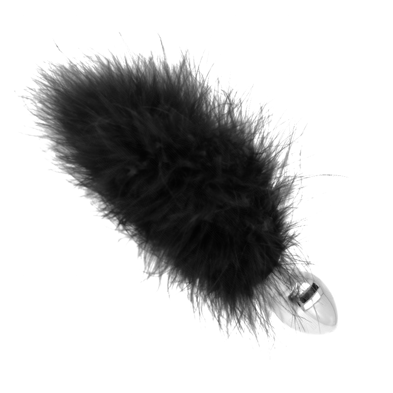 Plug Anal Acero Inoxidable con Pluma