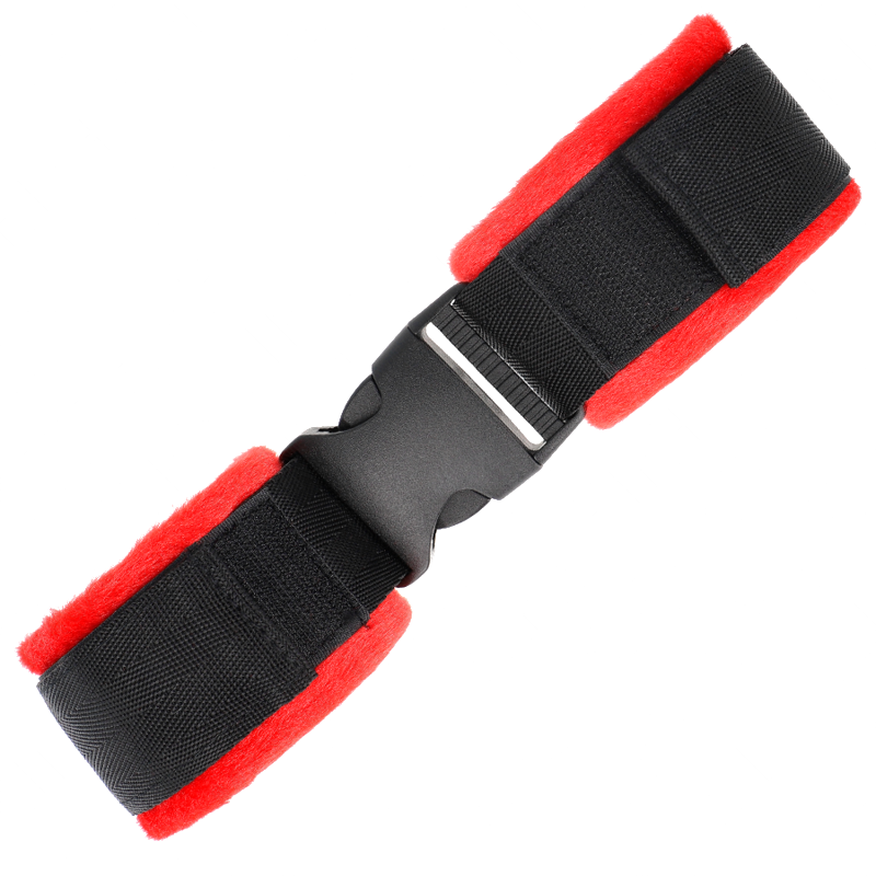 Muñequeras Rojo-Negro Modelo 1