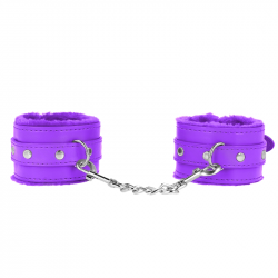Muñequeras Forradas Premium Violeta con Correa