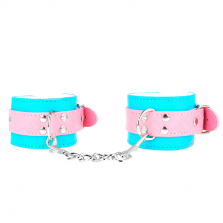 Muñequeras Chic Azul y Rosa