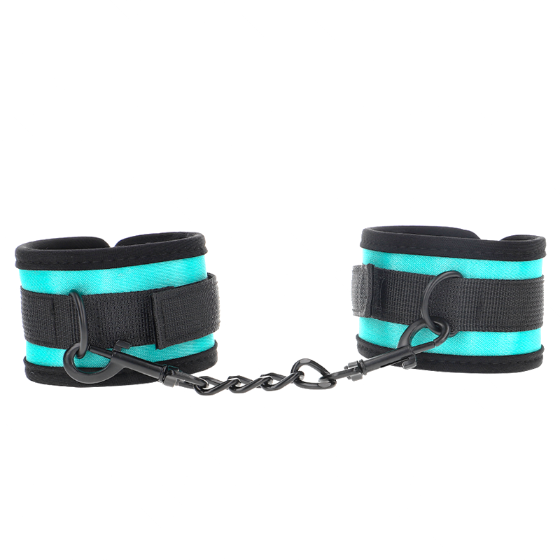Muñequeras Negro y Azul