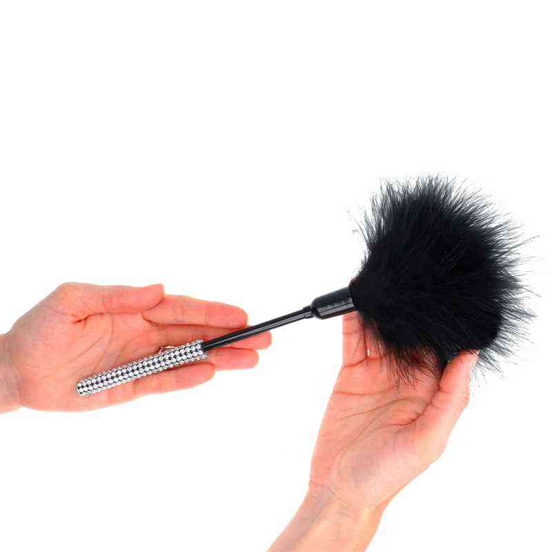 Plumas para Cosquillas con Mango de Diamantes