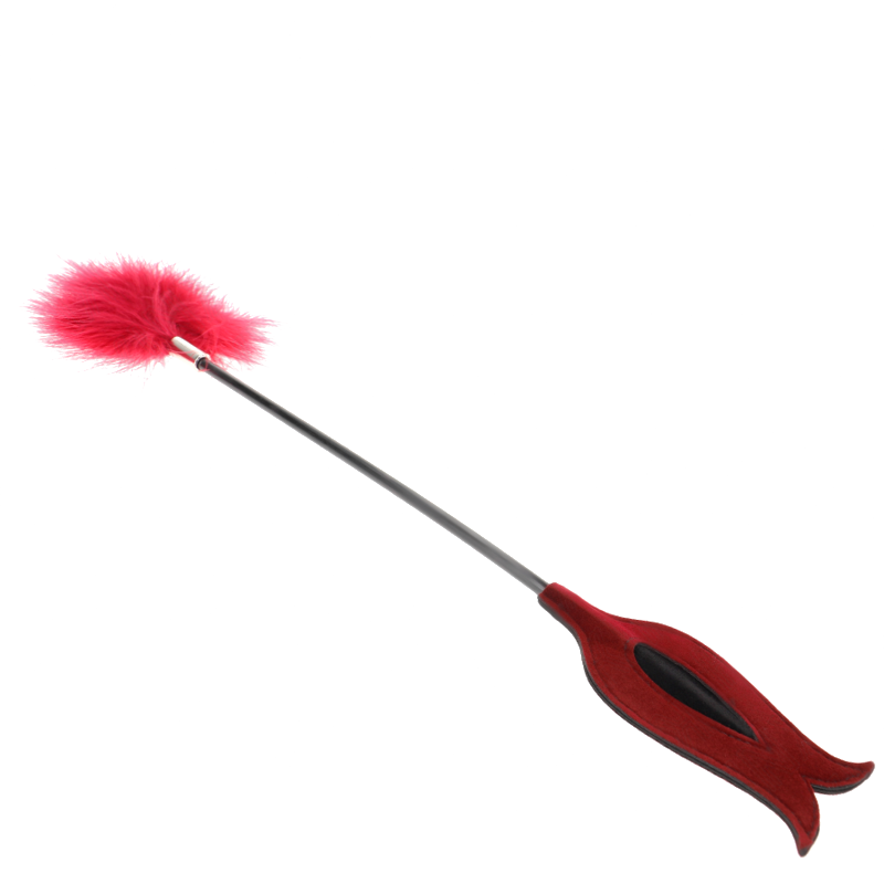 Plumas para Cosquillas con Paleta Forma de Rosa