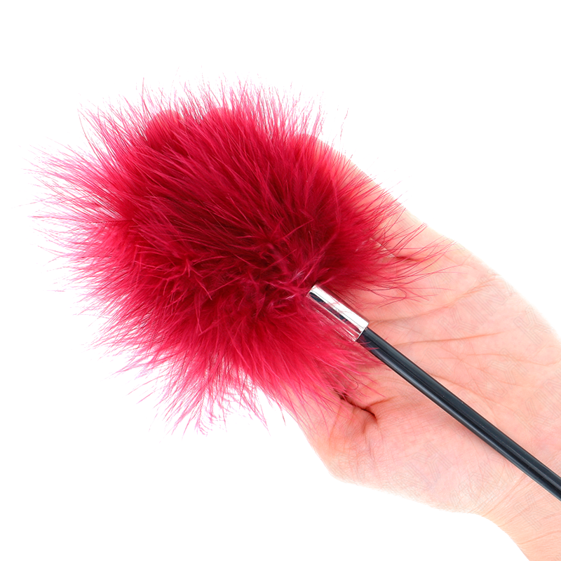 Plumas para Cosquillas con Paleta Forma de Rosa
