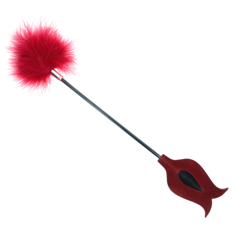 Plumas para Cosquillas con Paleta Forma de Rosa