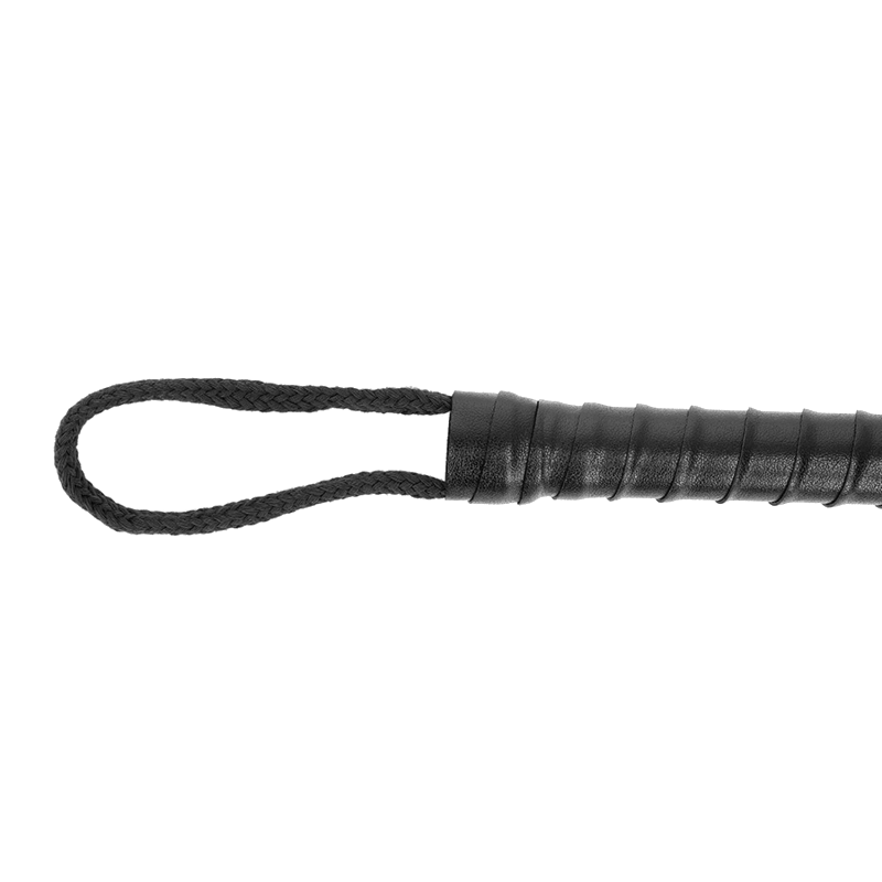 Látigo de Cuerda Negro 56 cm