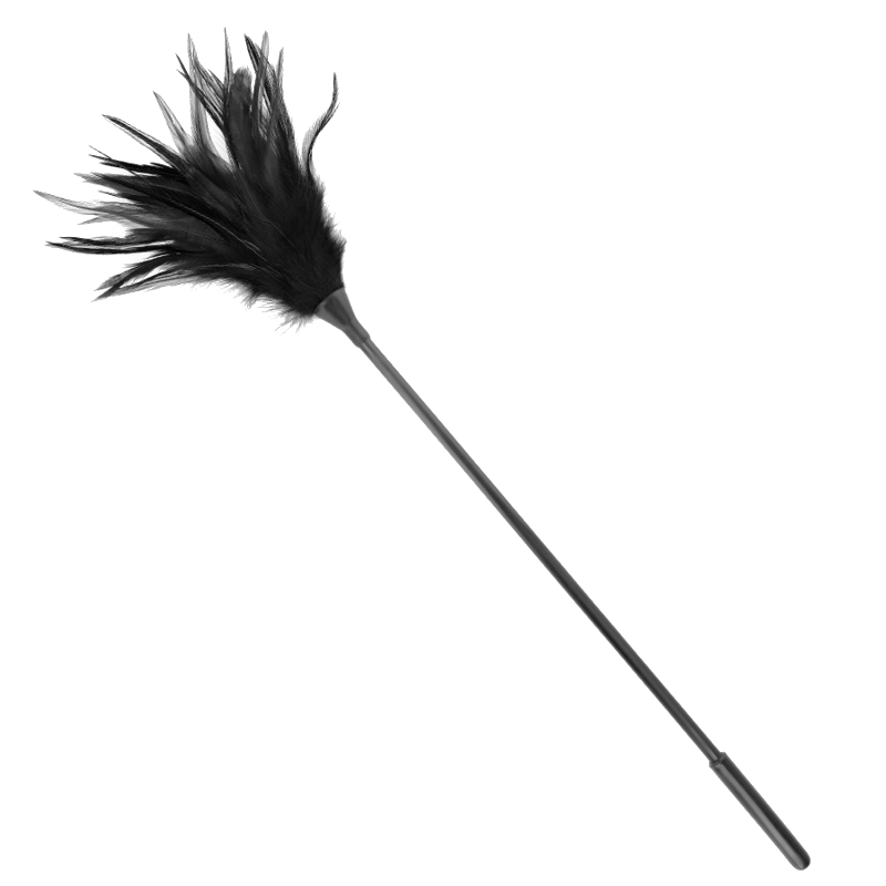Plumas Múltiples para Cosquillas Negro