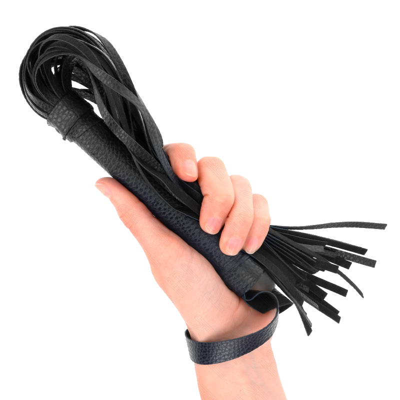 Látigo Negro Azulado Oscuro 43.5 cm