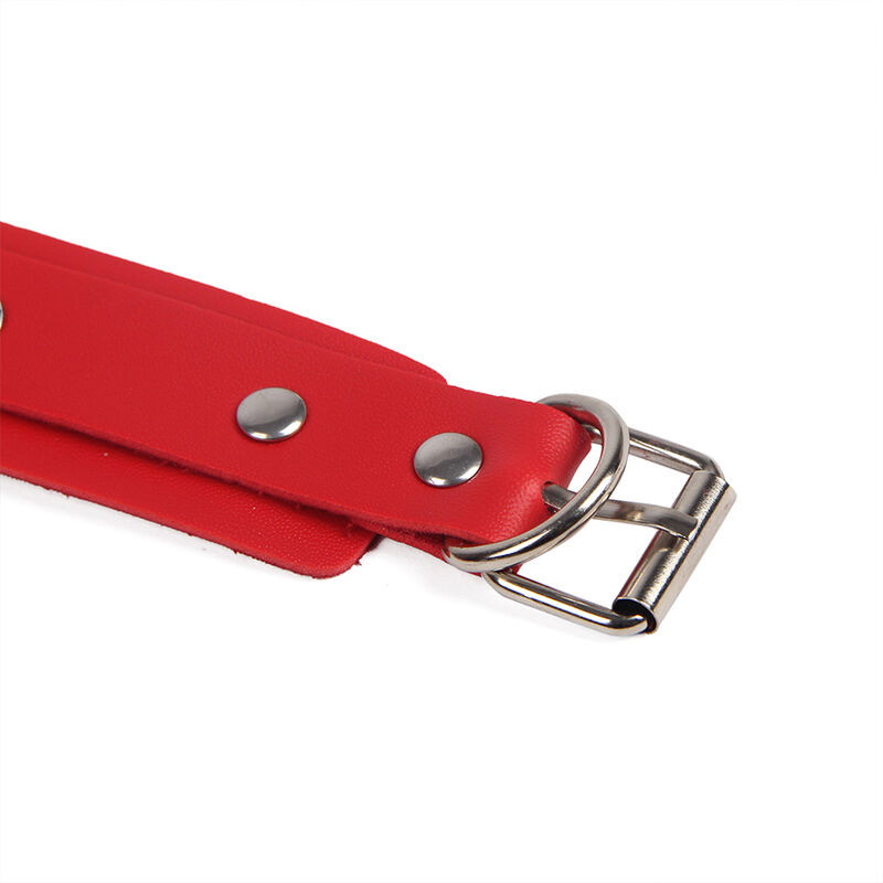 Esposas con Cinturón Bondage Rojo