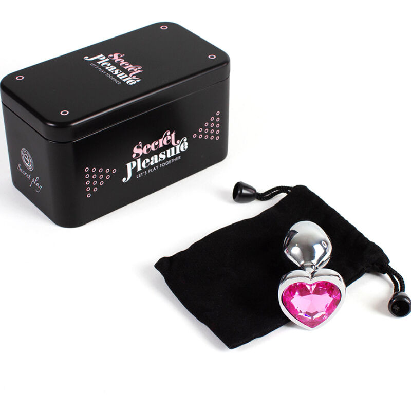 Plug Corazón Fucsia Talla S