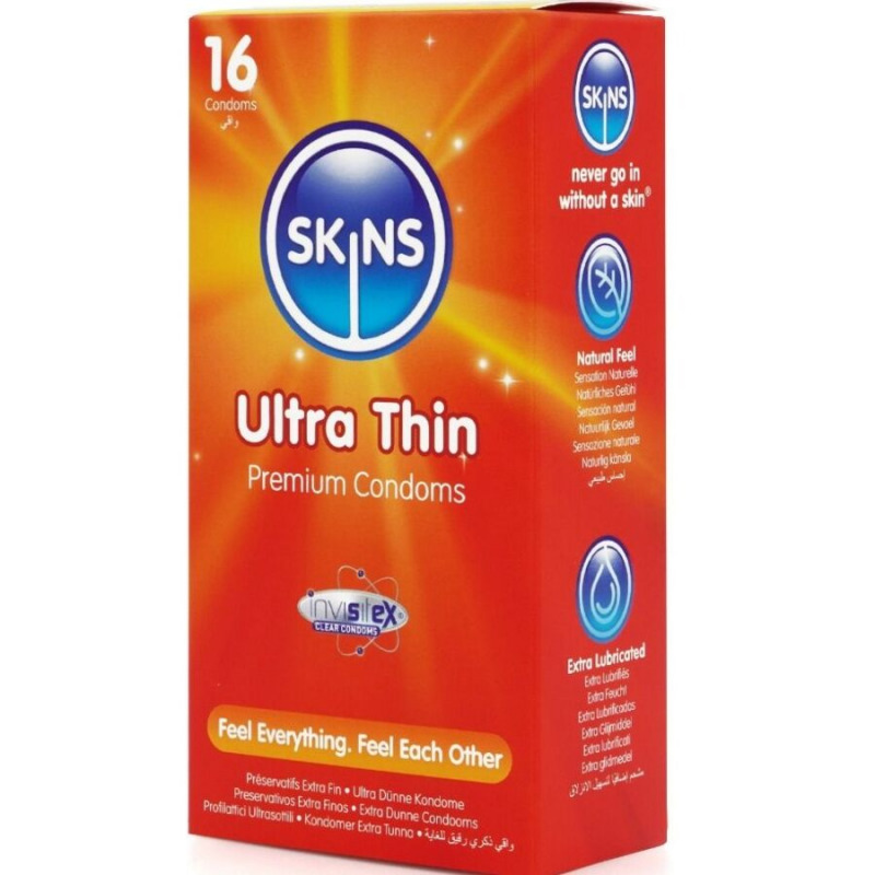 Preservativos Ultrafinos Premium 16 Uds