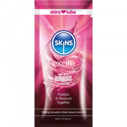 Excite Lubricante Base Agua Monodosis 5 ml