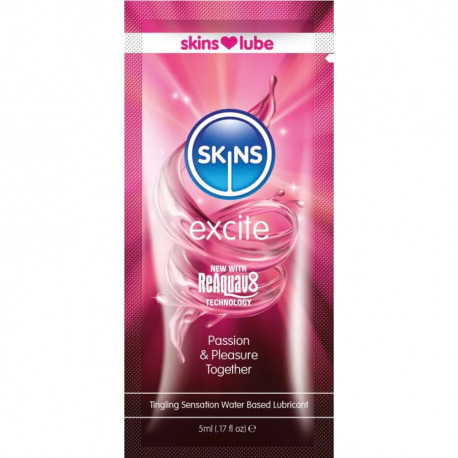 Excite Lubricante Base Agua Monodosis 5 ml