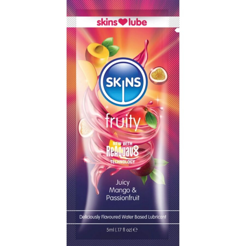 Lubricante Mango y Fruta de la Pasión Monodosis 5 ml