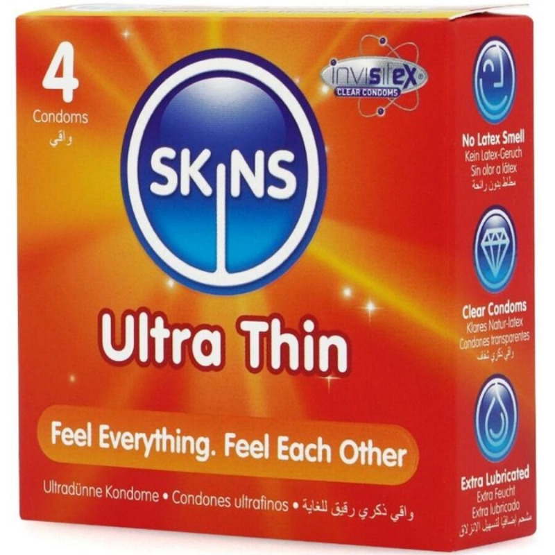 Preservativos Ultrafinos Premium 4 Uds