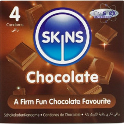 Preservativos Premium Sabor Chocolate 4 Uds