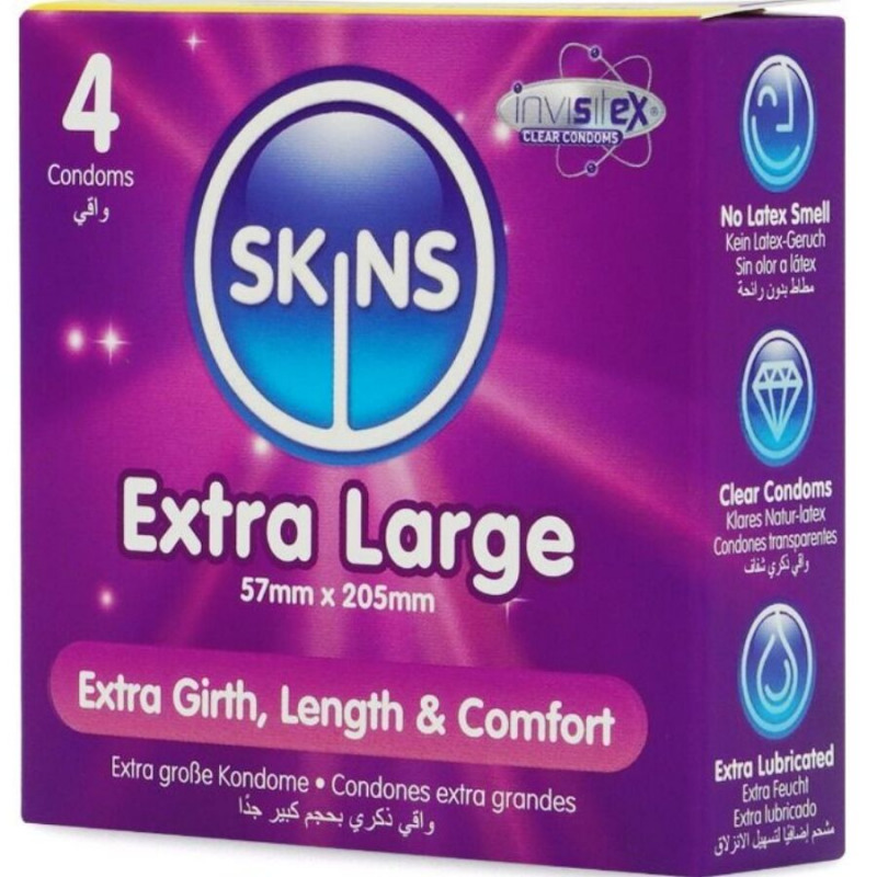 Preservativos XL Premium 4 Uds