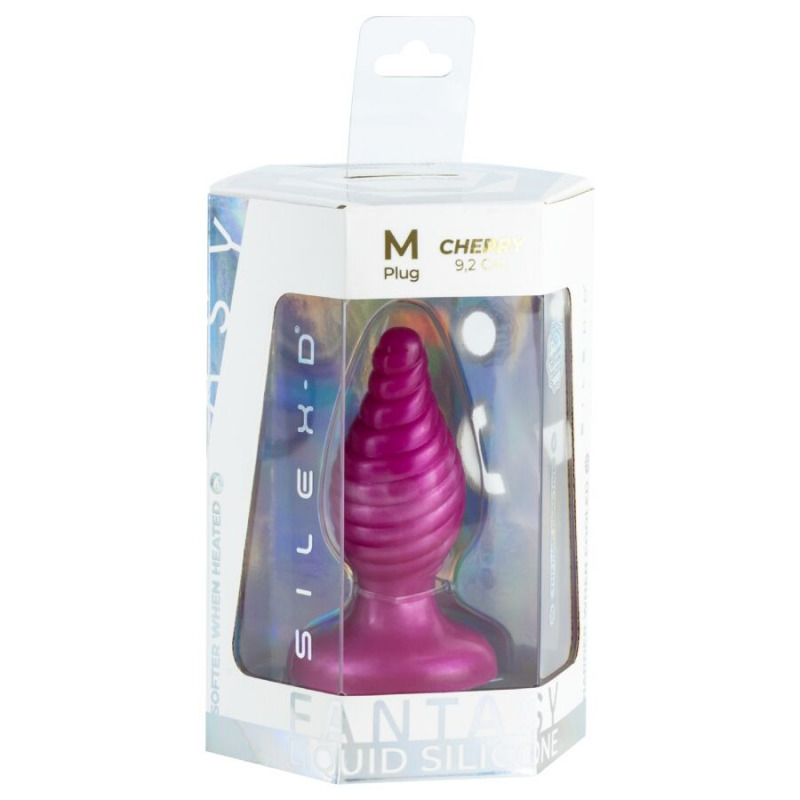 Cherry Plug Anal Termo Reactivo Rosa