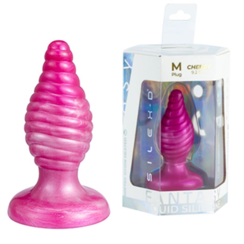 Cherry Plug Anal Termo Reactivo Rosa