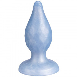 Diamond Plug Anal Termo Reactivo Azul Perla